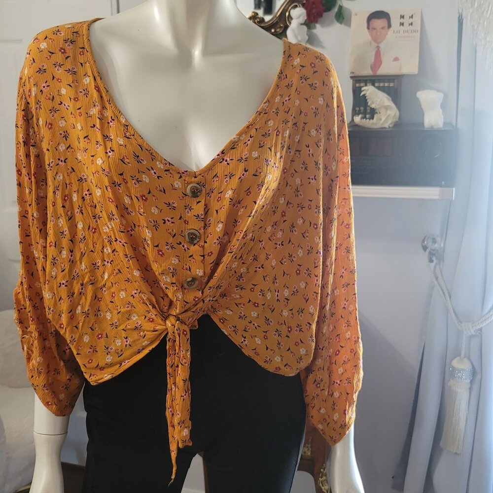 Floral Crop Top